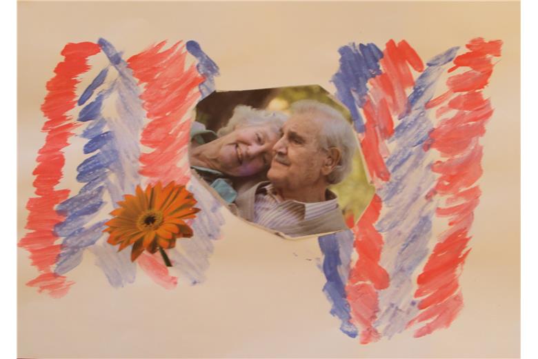 Art therapy reminds the elderly that they can